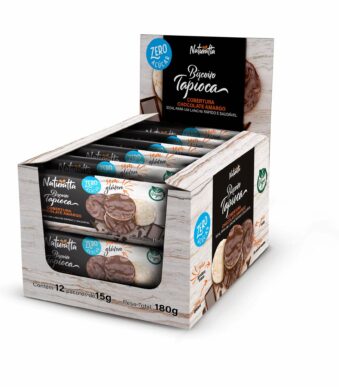 Biscoito De Tapioca Integral Zero Açúcar Naturatta 12 X 15g