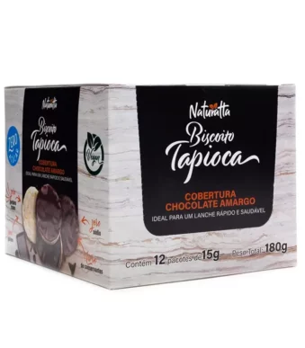 Biscoito De Tapioca Integral Zero Açúcar Naturatta 12 X 15g